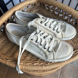 COACH Tan Beige Shoes size 9 Coach Made for Me Sneakers